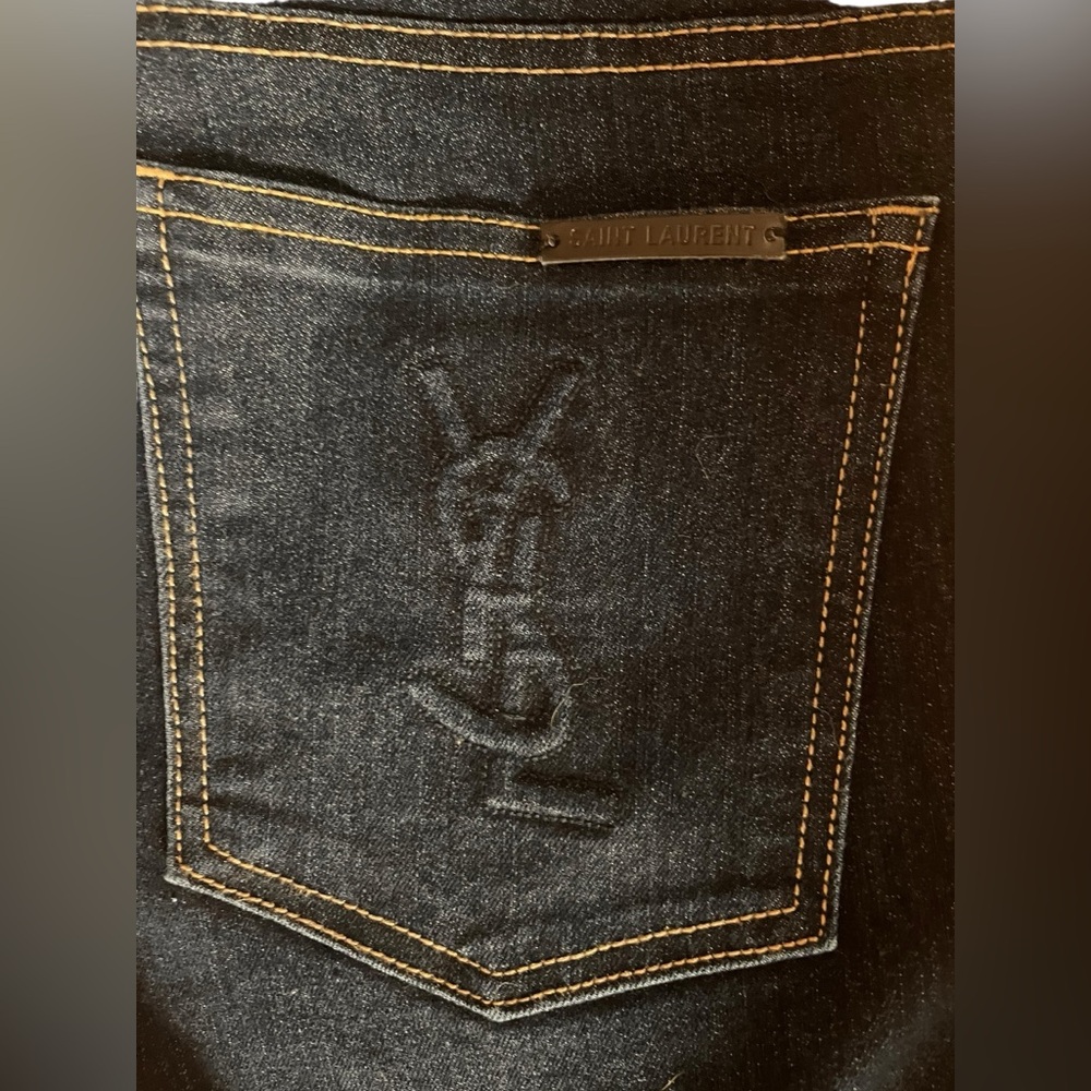 YSL Dark Blue Skinnies - Picture 3 of 9
